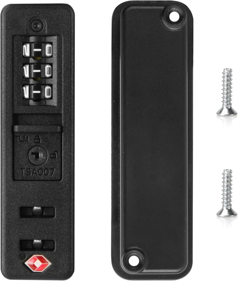 Ech.Apr 2-Pack TSA Locks for Luggage, Luggage Locks TSA Approved, Small Travel Combination Lock for Luggage Bag Backpack Baggage Suitcase, Black EA354N - Image 4